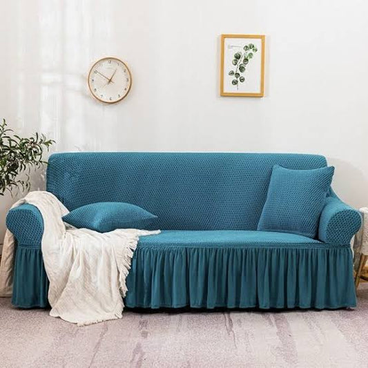 Turkish Style Sofa Cover Zinc