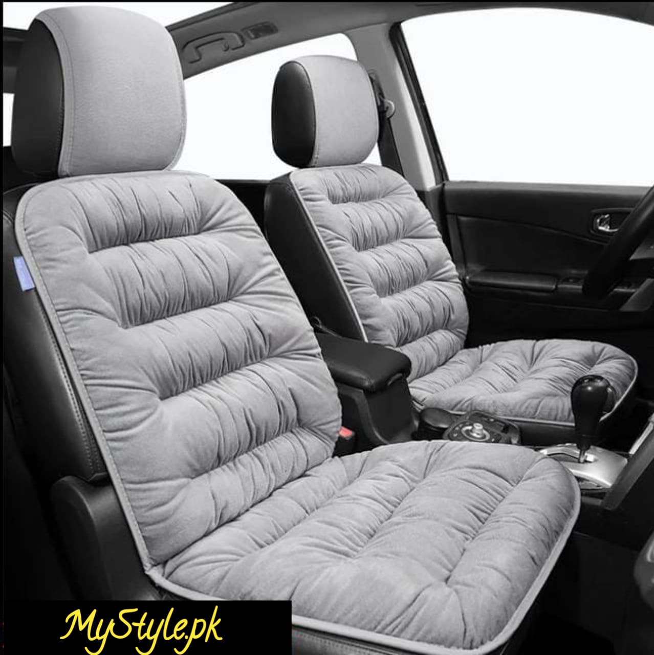 Extra Soft Quilted Car Seat Cushion(Valvet)