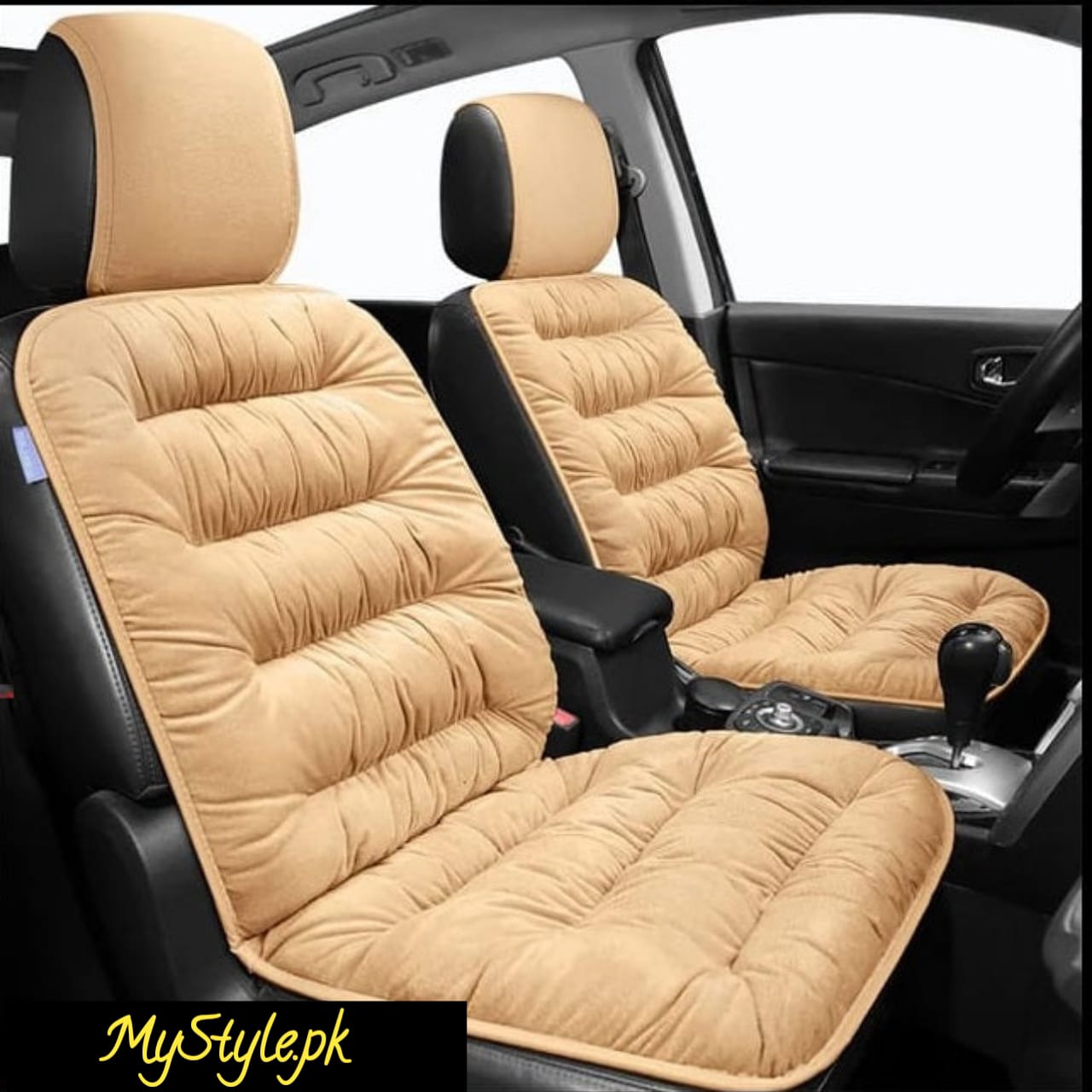 Extra Soft Quilted Car Seat Cushion(Valvet)