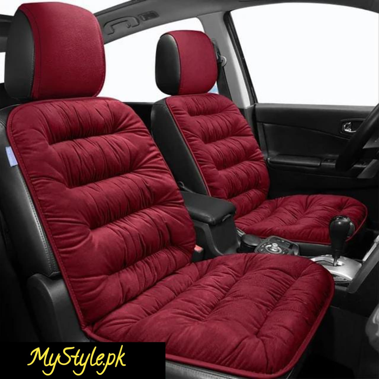 Extra Soft Quilted Car Seat Cushion(Valvet)