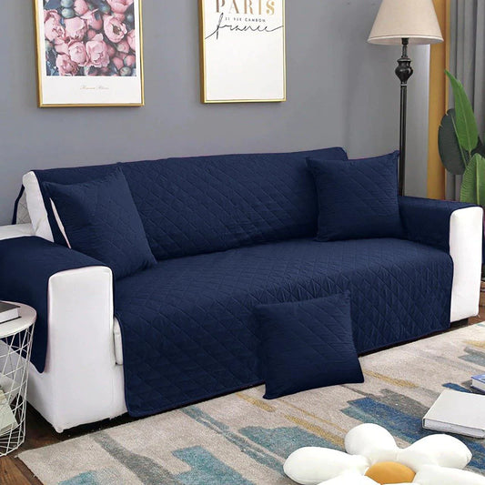 Ultra Sonic Water Proof Sofa Cover Blue