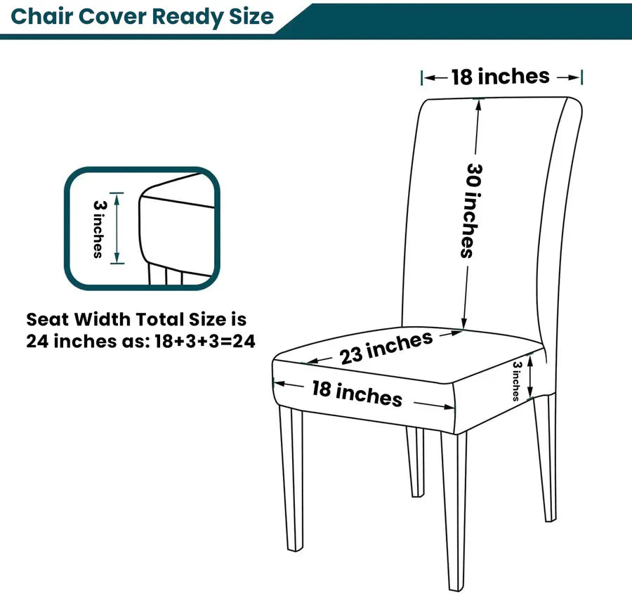 Premium Zabra Velvet Chair Cover Zinc