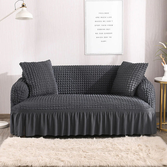 New Turkish Bubble Sofa Cover Gray (Round Shape)